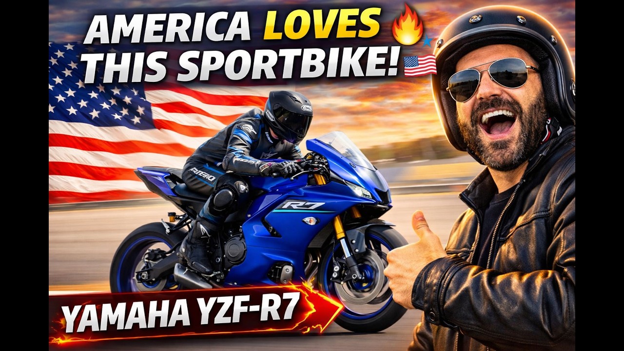 Yamaha YZF‑R7 – The Supersport Bike America Is Obsessed With 🇺🇸🔥 #shorts #youtubeshorts #bikelife