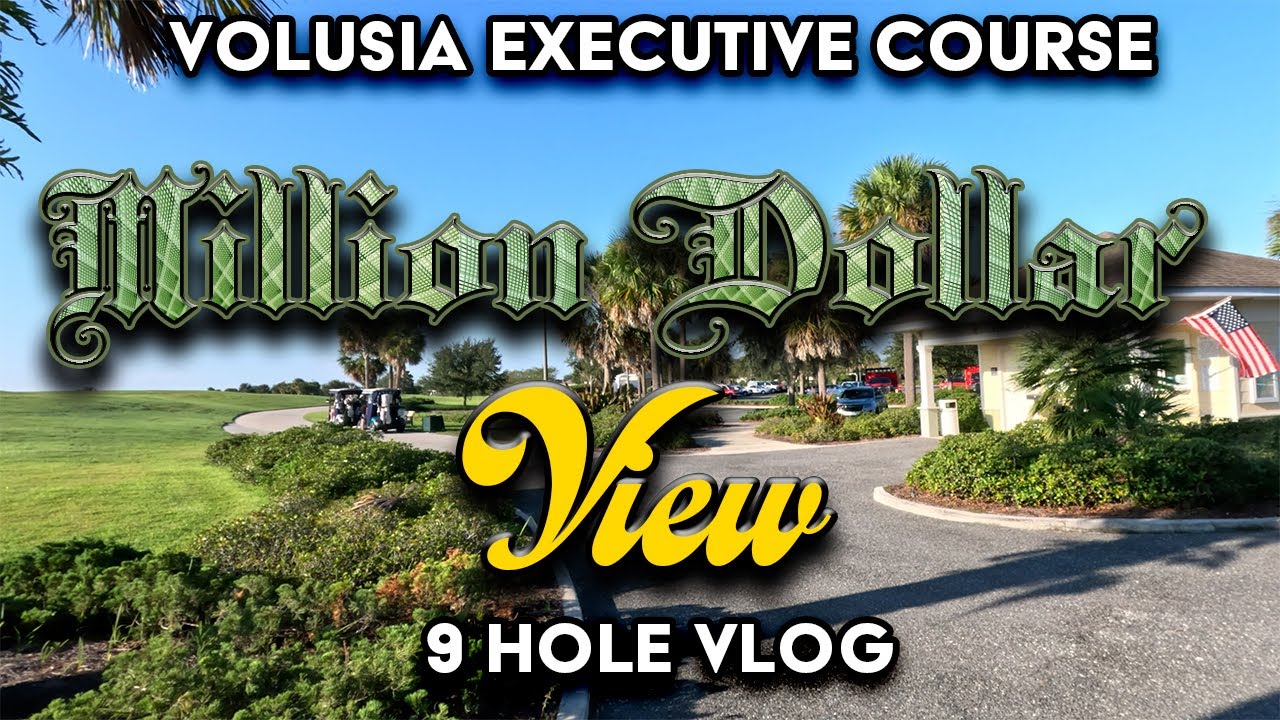 Exposing a Million Dollar View Volusia Executive Golf Course The Villages Florida 2023 Golf VLOG 21