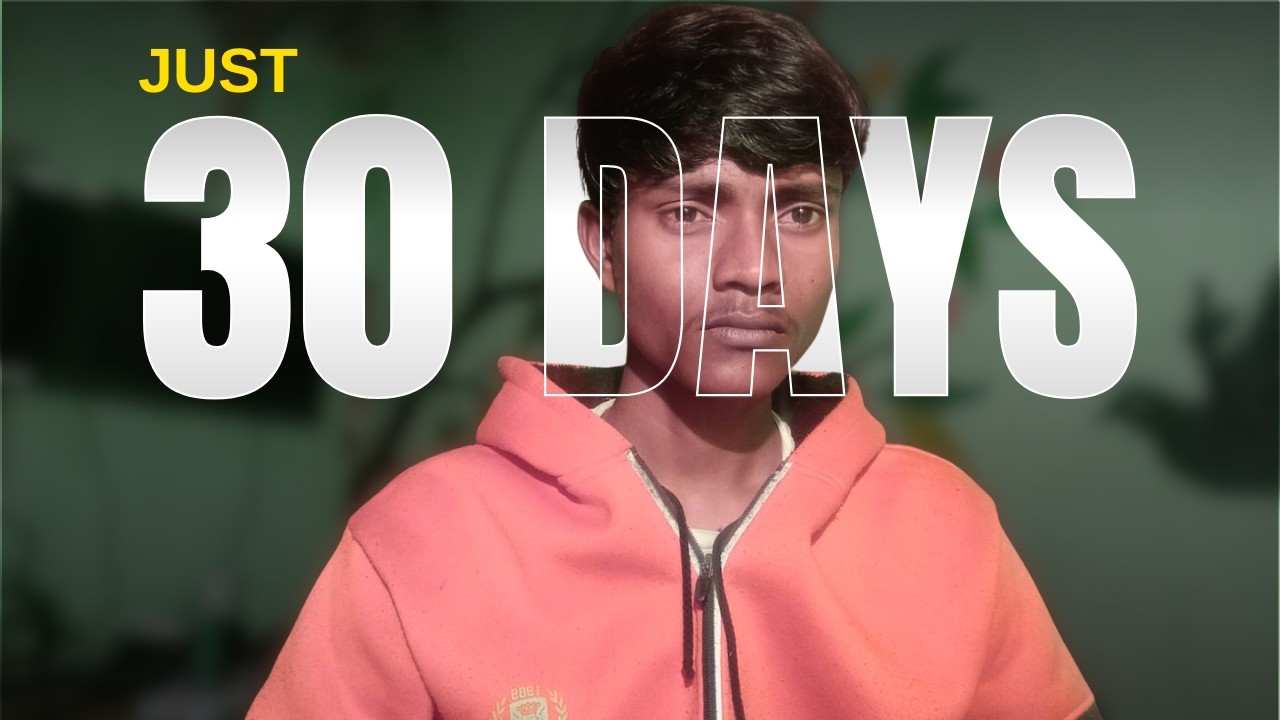 Commit for 30 Days — See the Result | Pradip Mal