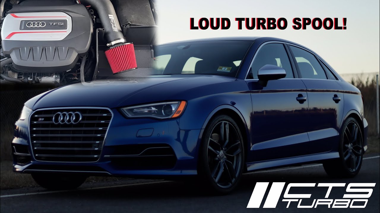 Audi S3/Mk7 Golf R CTS Turbo Intake & Inlet Pipe install | Insane Turbo Noises