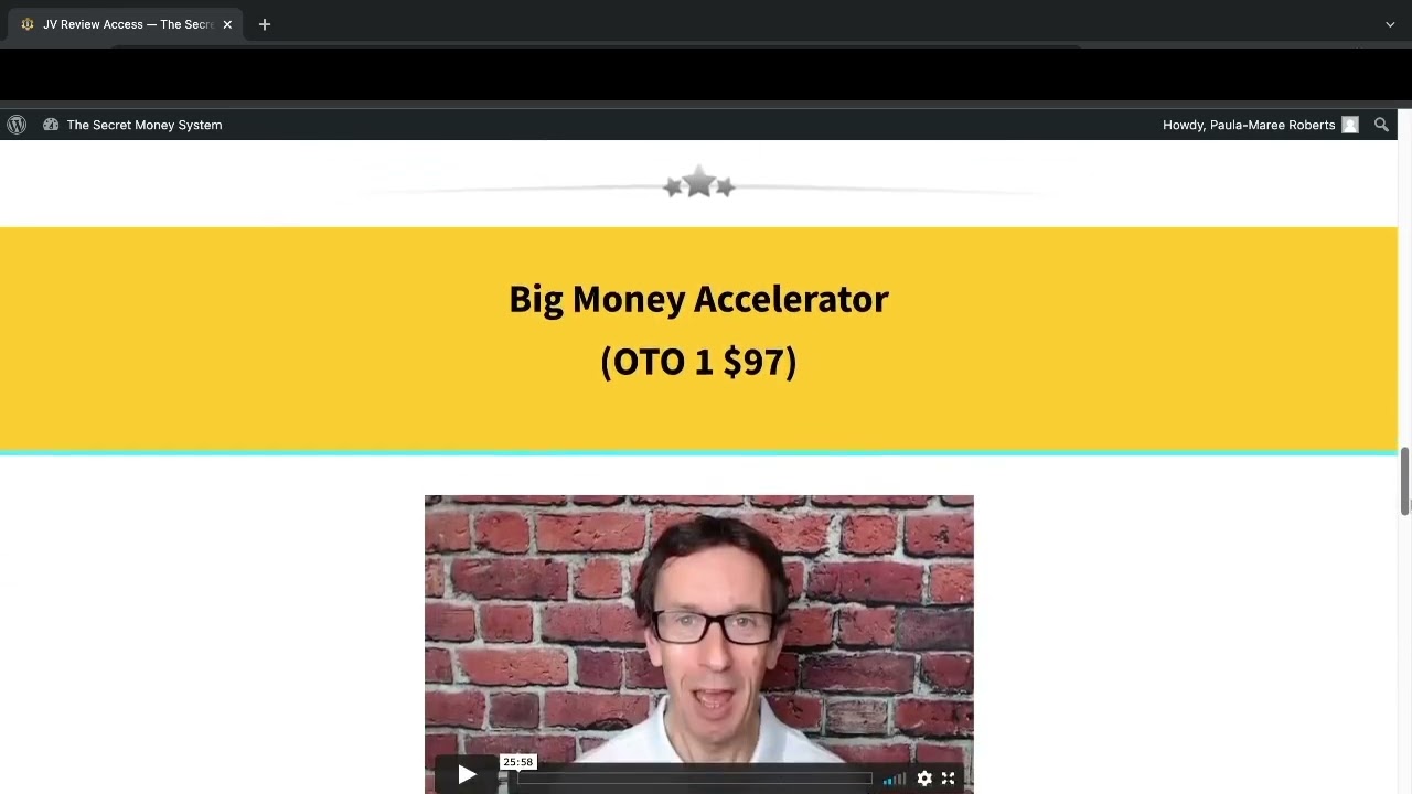 The Secret Money System Review Demo