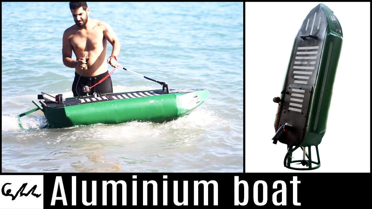 Gasoline engine aluminium boat