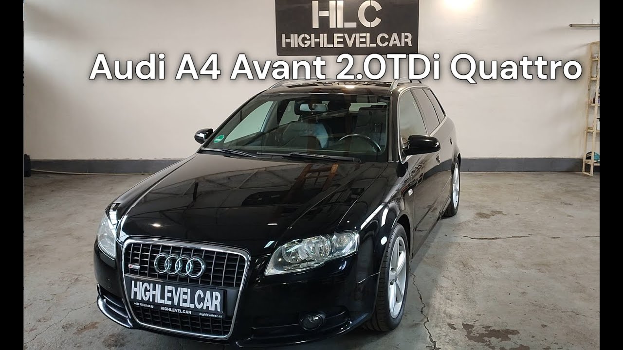 PRODÁNO... Audi A4 Avant Quattro 2007