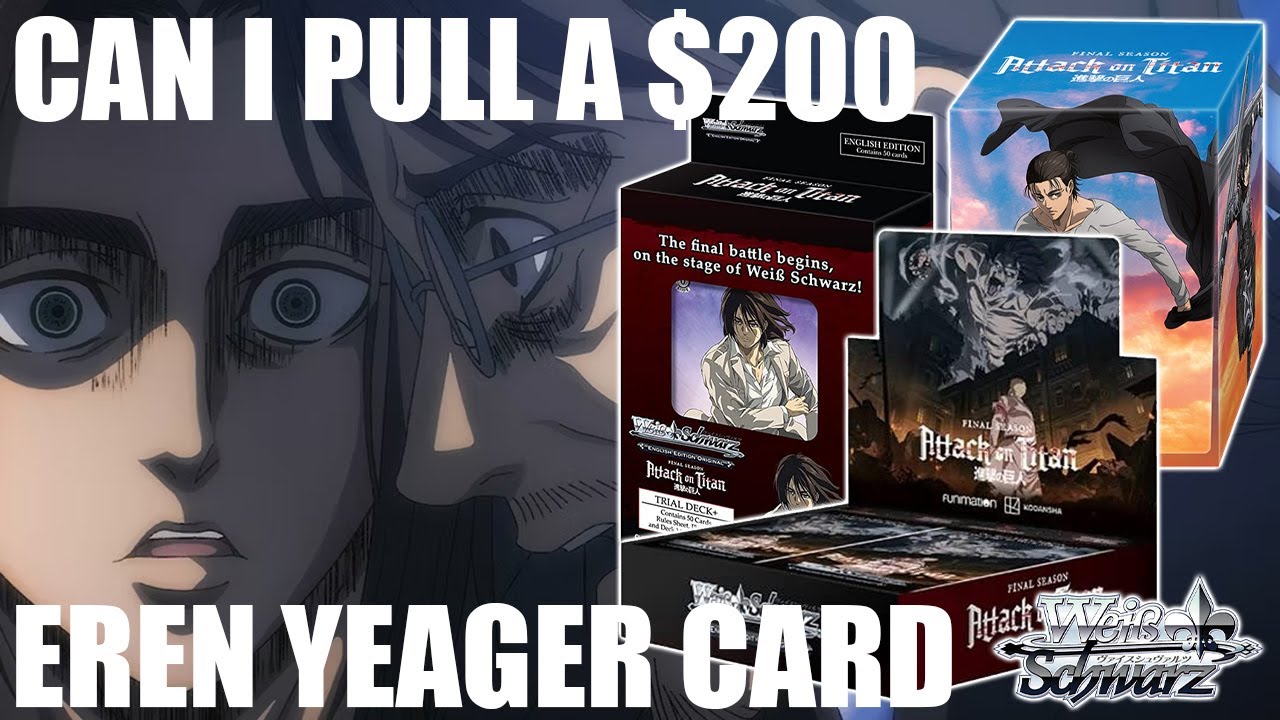 Attack On Titan Final Season - Weiss Schwarz