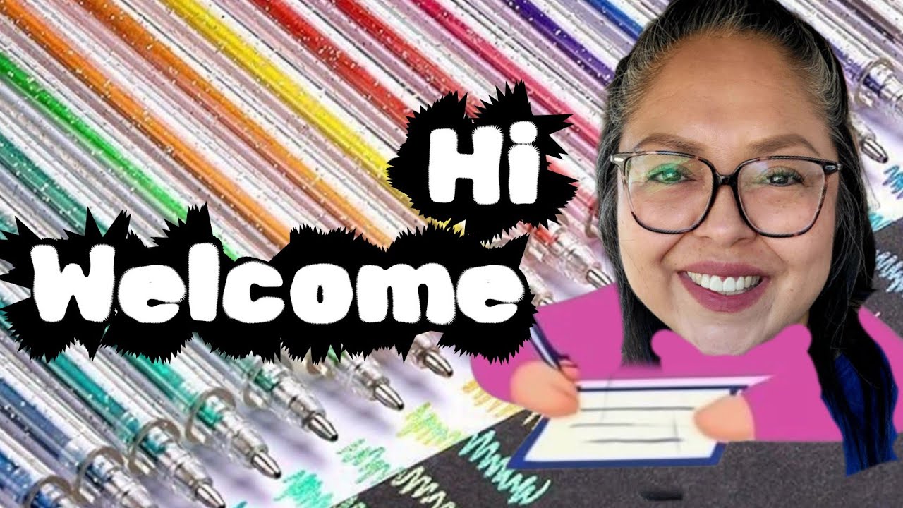 WRITING NAMES WITH MY NEW GLITTER PENS 🖊 ✨️ COME SAY 👋🏼 🤓