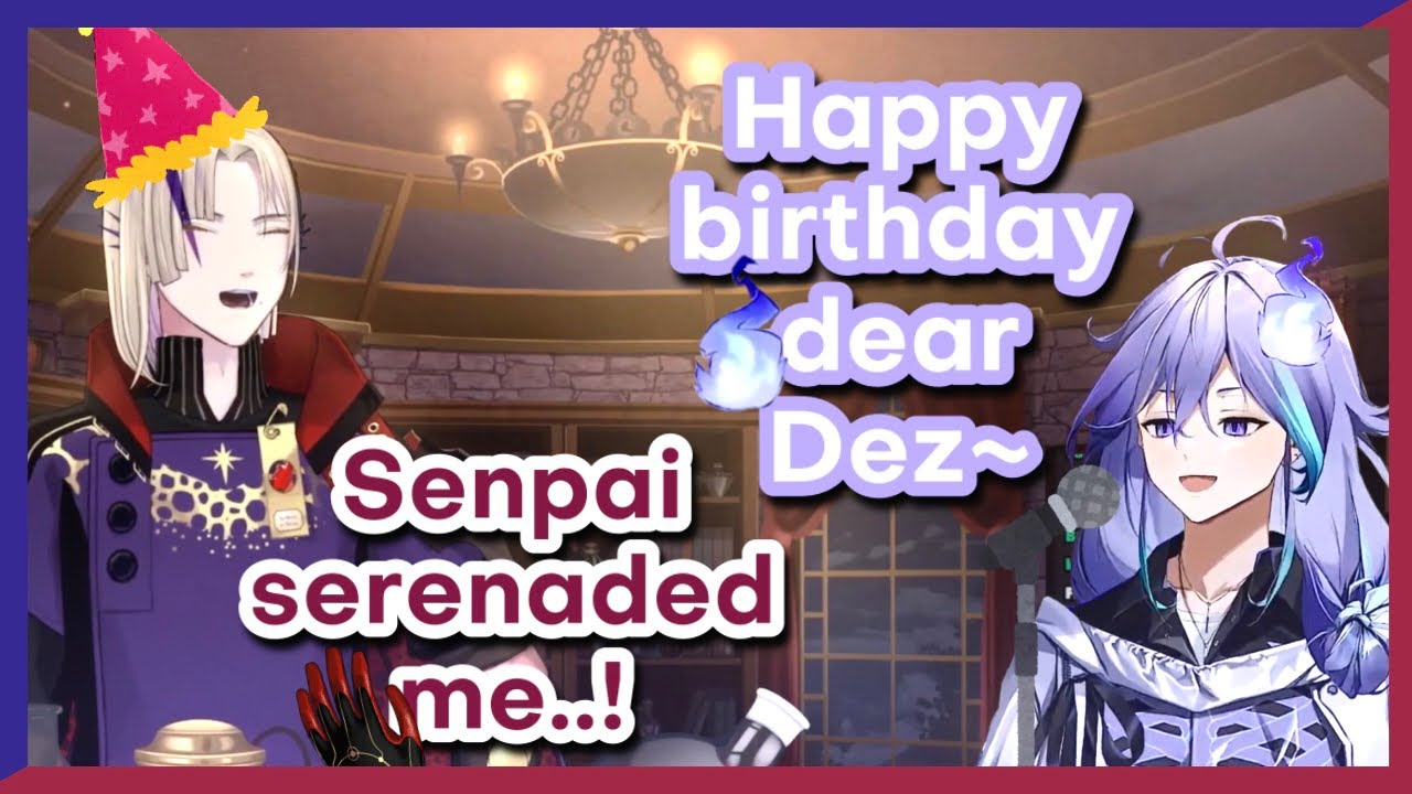 Rio serenades Magni for his birthday~ [Holostars UPROAR!!/Tempus Clip]