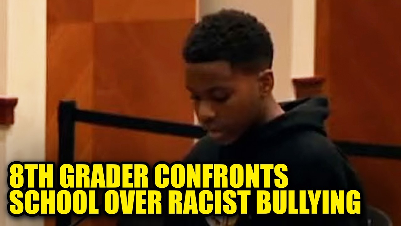 Black Student Confronts School Board After Being PUNISHED as Racist Bullies Walk Free