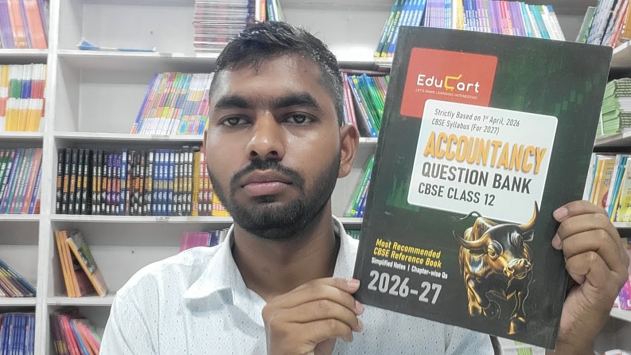 Educart Question Bank Accountancy For Class 12th For CBSE 2027 Exams Full Review With Explanation 