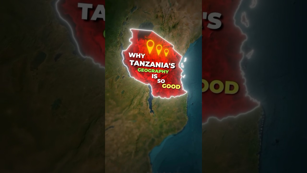 Why Tanzania's Geography is so good: #africa #tourism #trend #travel #tanzania #raxytoursandsafaris