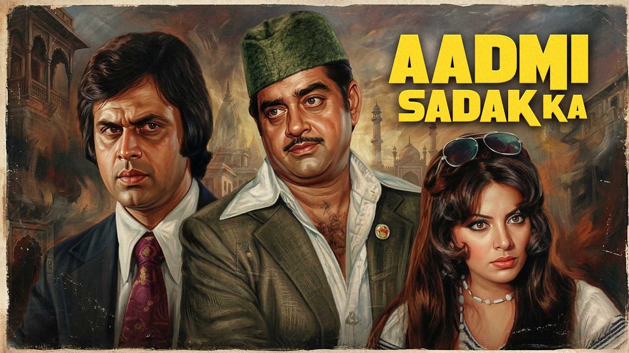 Aadmi Sadak Ka (1977) | शत्रुघ्न सिन्हा की सबसे दमदार सोशल ड्रामा फिल्म 🔥 Full Movie | Classic Drama