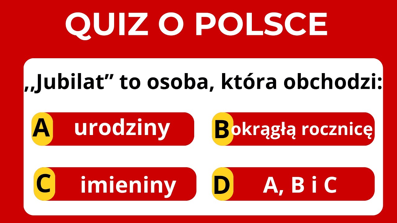 TO WIEDZĄ WSZYSCY POLACY! NA PEWNO?! Spróbuj zdobyć 20/20! #quiz #wiedza