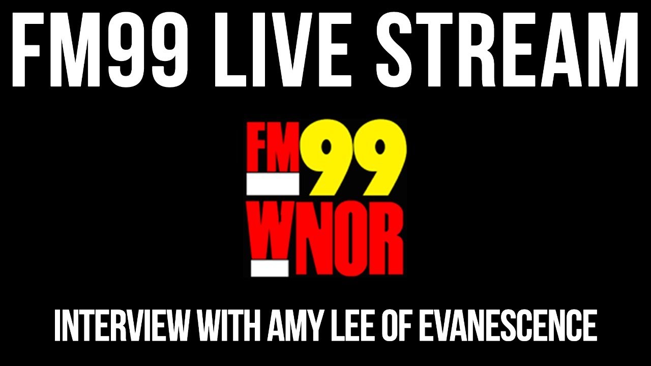 Live Interview with Amy Lee of Evanescence - FM99 WNOR