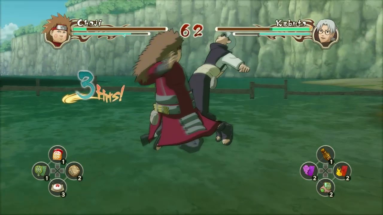 Choji vs Kabuto - Naruto Shippuden Ultimate Ninja Storm 2