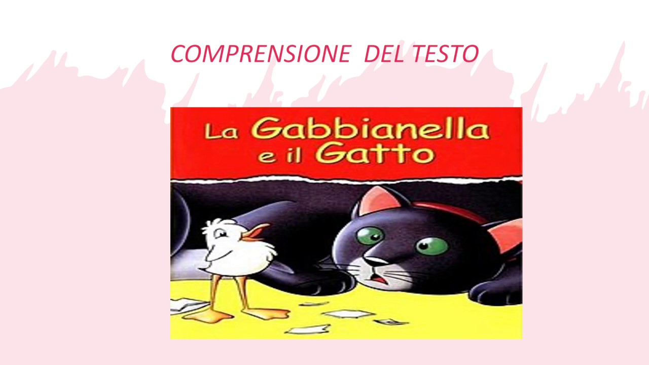 La Gabbianella e il gatto ( lettura per comprensione testo, scuola primaria)