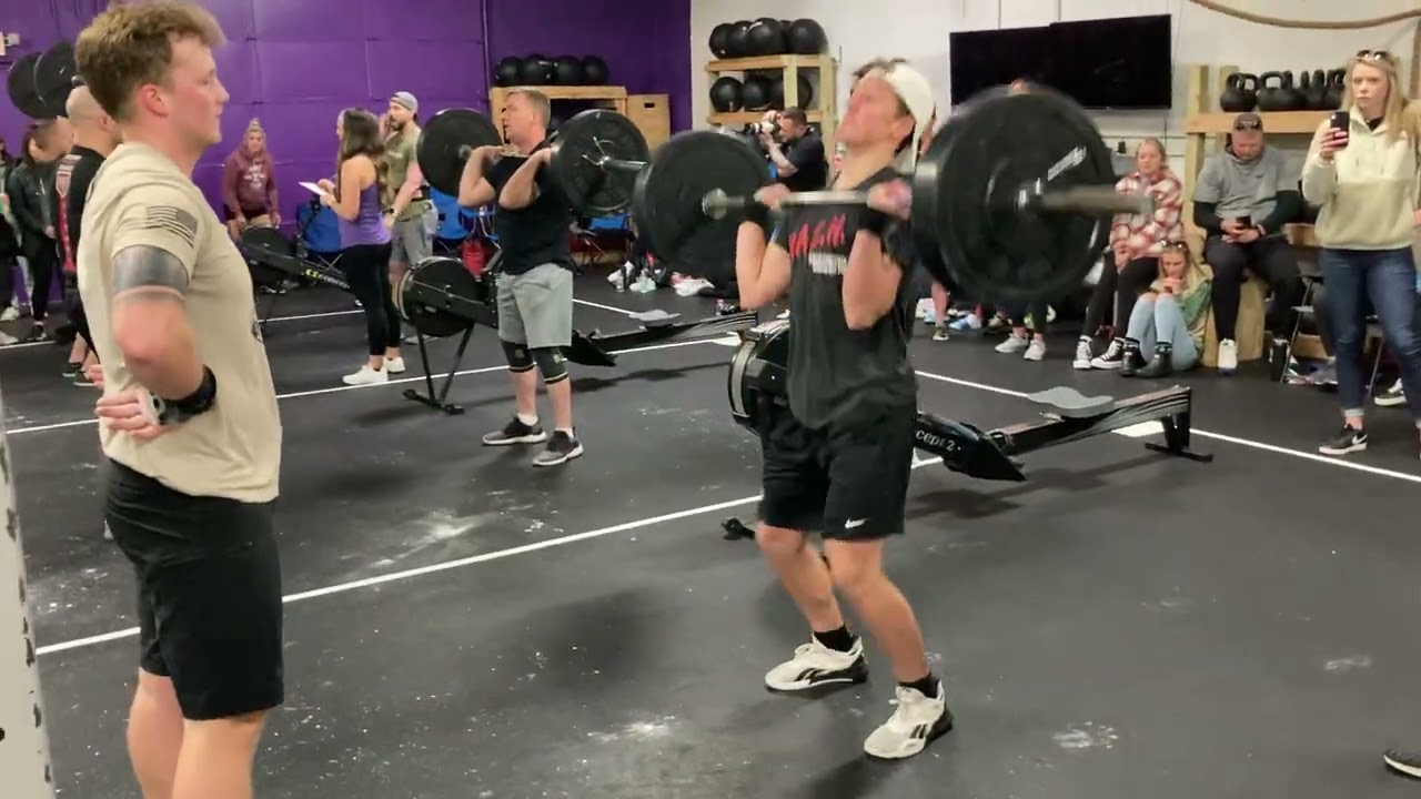 Throwback from my first CrossFit Competition in 2022