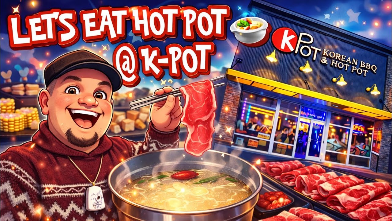HOT POT 🍲 LET’S EAT w/ BGA @BigGuyAppetite 