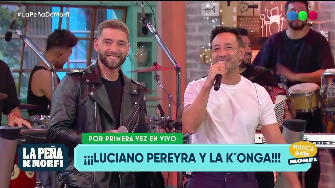 SI TE VAS (La Peña De Morfi - TELEFE) ~ La Konga y Luciano Pereyra ~ 07-04-2024 ღ