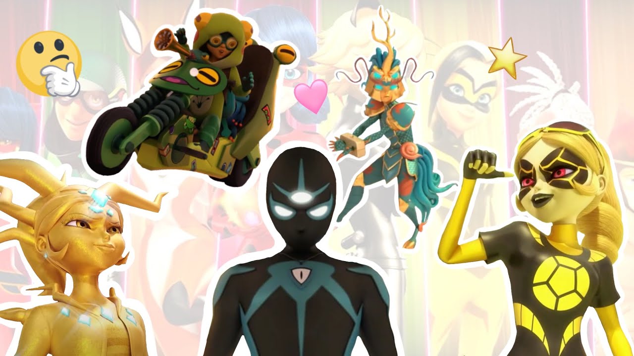 Ranking Miraculous Ladybug Season 4 Akuma Villain Outfits 🐞✨