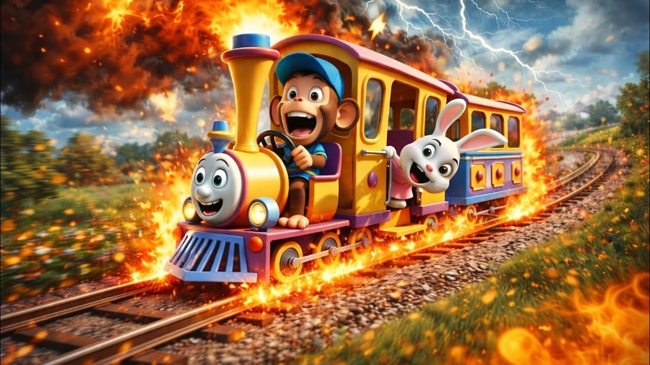 Monkey funny | Happy Friends on the Beach | Monkey Kids cartoons