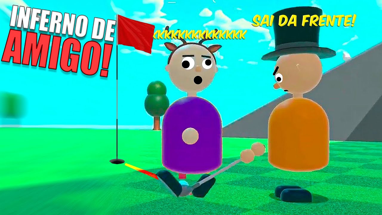 Este é o PIOR jogo de golfe para jogar com seus amigos.