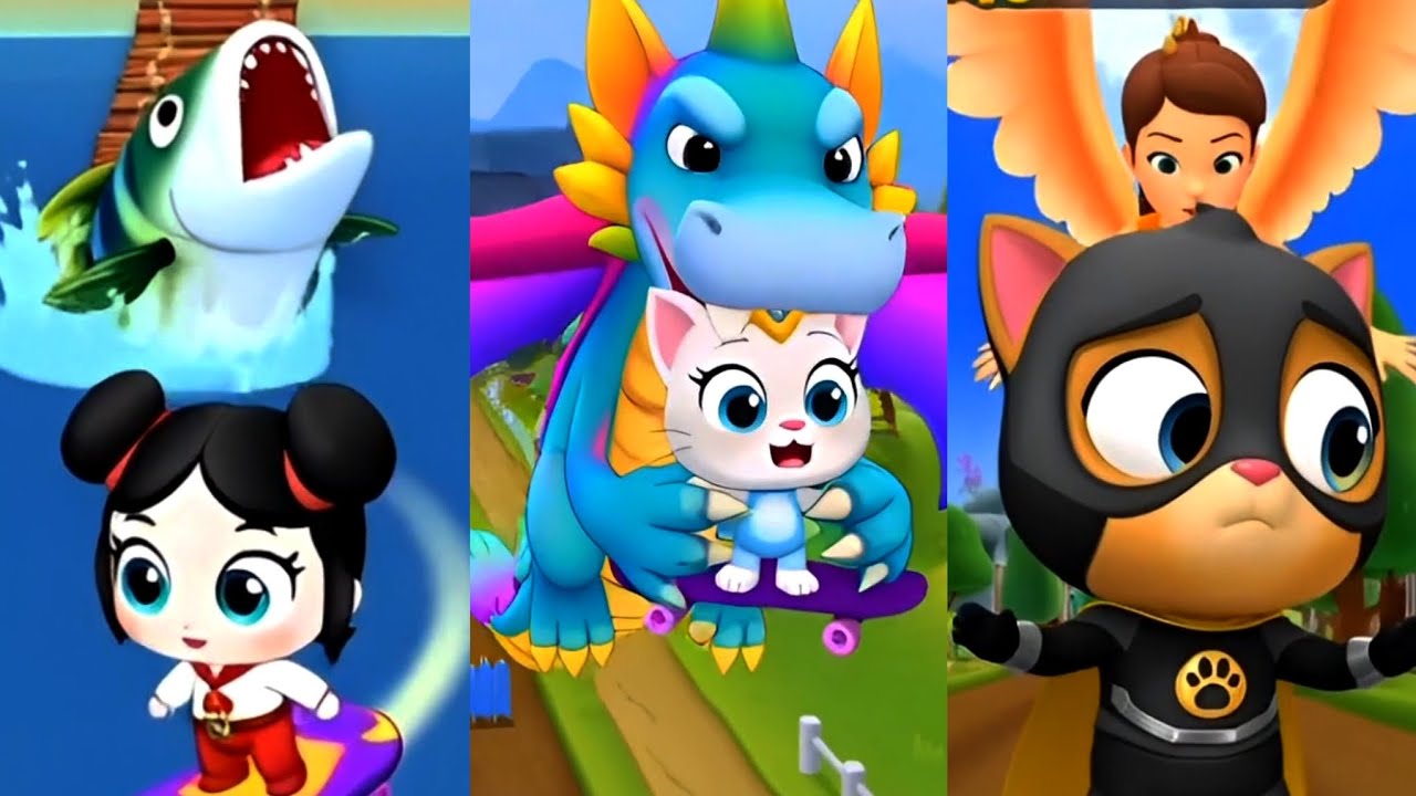 🤣Epic And Best Funny Fails Falls Moments | Talking Tom Gold Run 🏃&zwj;♀️