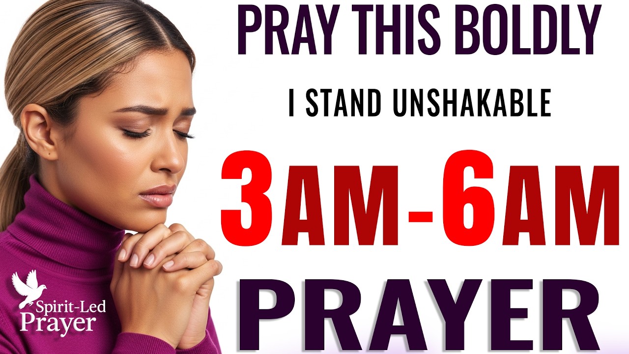 3–6 AM Prayer: They Will Not Overcome You! (Let This Play For Breakthrough)