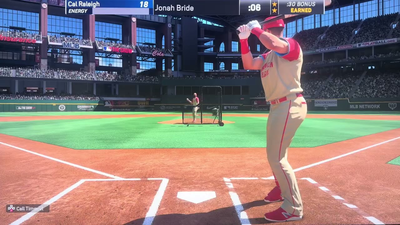 Cal Raleigh vs Jonah Bride MLB the show 24 Home Run Derby ￼