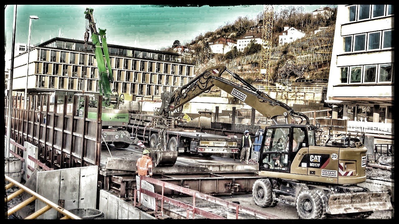 Ein ganz normaler Morgen auf der Stuttgart 21 Baustelle | 12.03.2020 | 