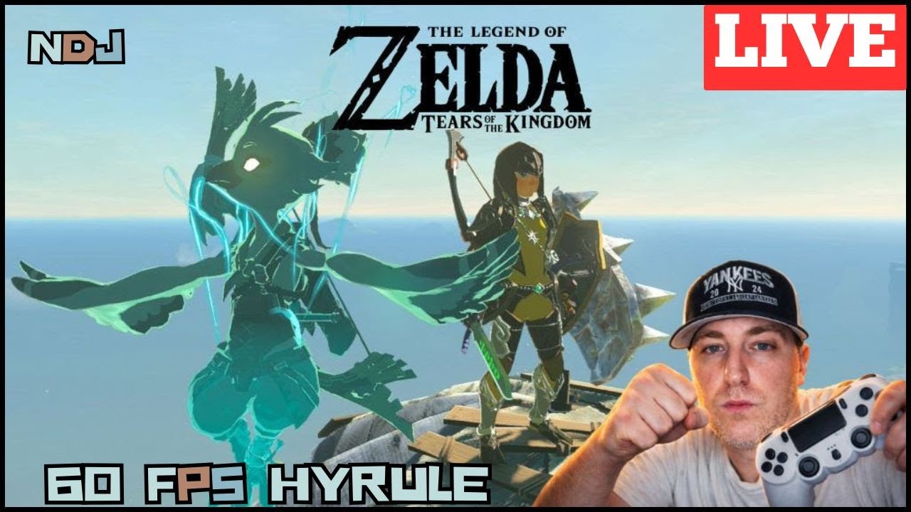 ⚡LIVE – Smoothest Zelda Ever – Zelda TOTK Switch 2 Edition (60 FPS)