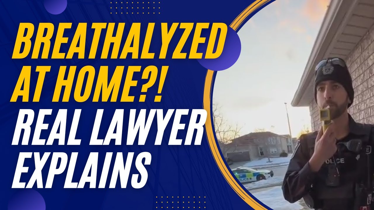 Breathalyzed At Home?!  Real Lawyer Explains Viral Video