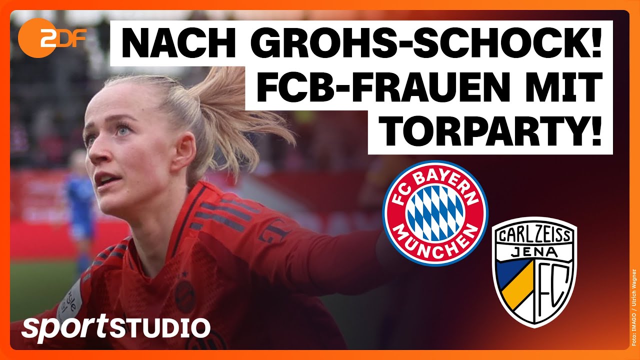 FC Bayern München – Carl Zeiss Jena | Frauen-Bundesliga, 10. Spieltag Saison 2024/25 | sportstudio