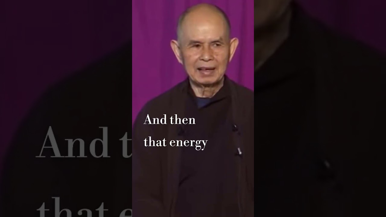 Don't Run Away from Unpleasant Moments | Thich Nhat Hanh | #shorts #plumvillageapp  #mindfulness