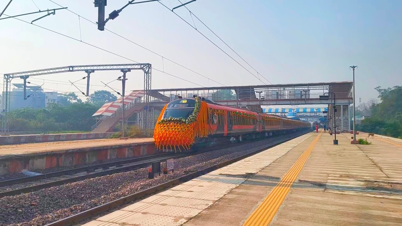 Lucknow Saharanpur vande Bharat express via sitapur first 