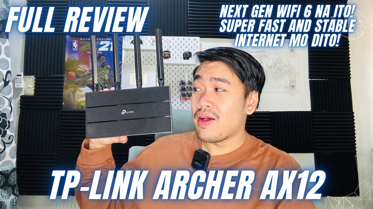 TP-LINK ARCHER AX12 FULL REVIEW - THE NEXT GENERATION WIFI 6! SUPER FAST NG WIFI PAG ITO ROUTER MO!