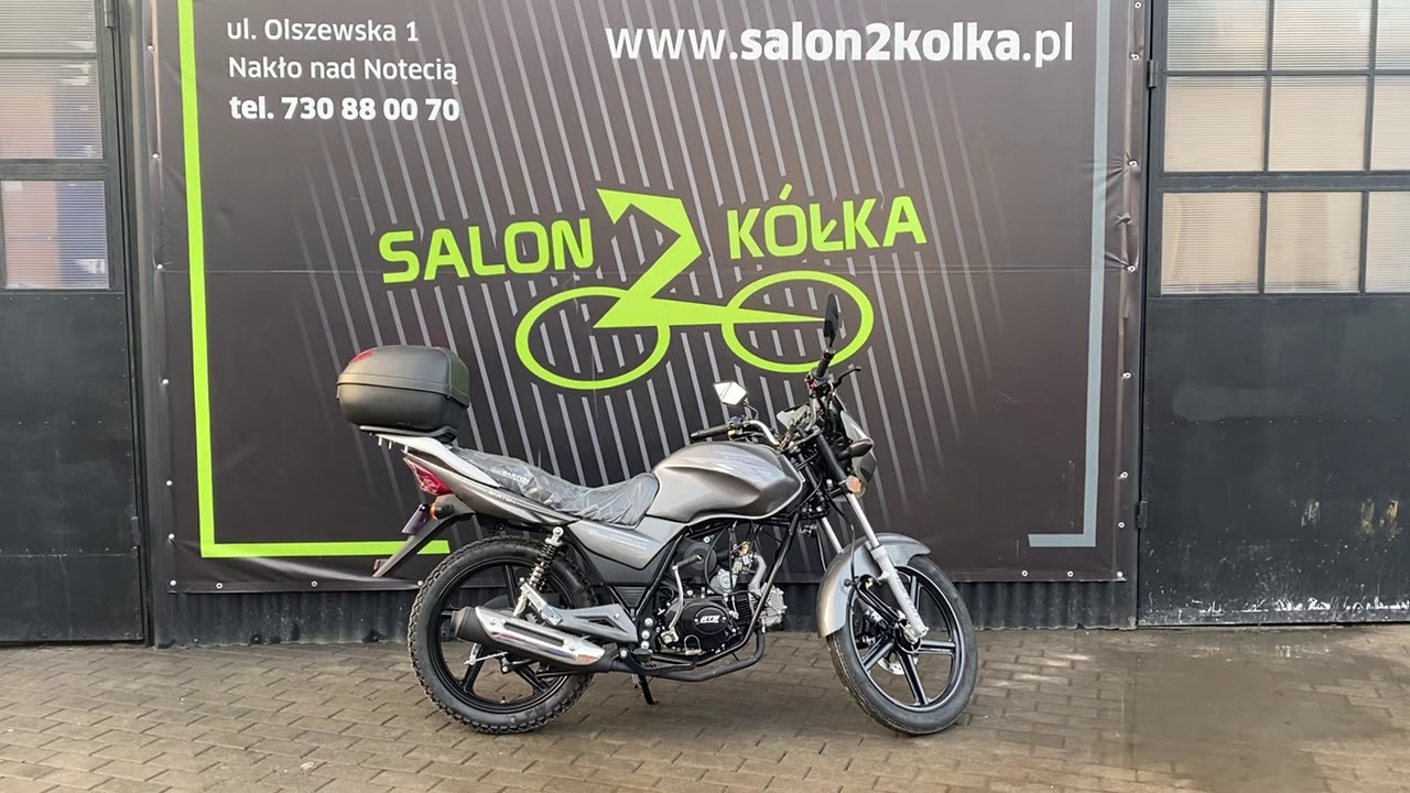 Motorower 49CC Barton Sprint - prezentacja i uruchomienie #salon2kolka.pl