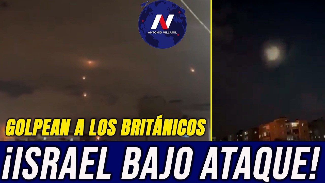 ÚLTIMA HORA: ¡Israel bajo ataque! Irán golpea a los británicos en Kuwait. Balístico asusta a Turquía
