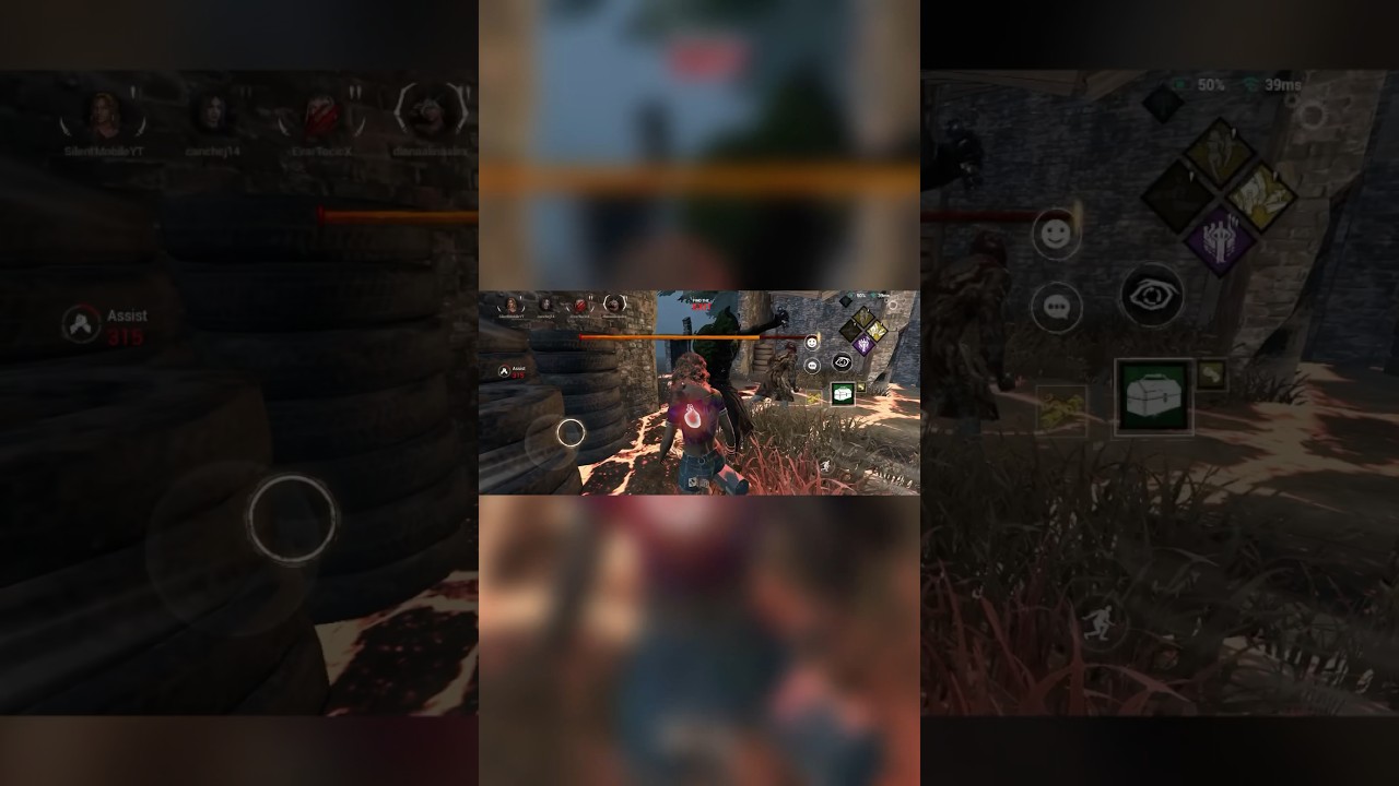 Thalita Lyra Schools The Blight - DBD Mobile #shorts