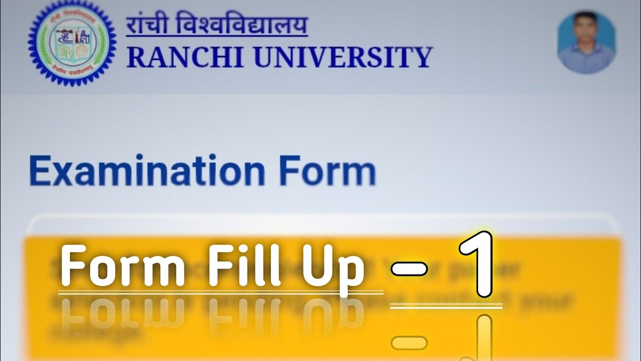 Ranchi University Exam Form Fill Up||RU Online Form Kaise Bhare(Full Guide)Part-1#video#new#tutorial
