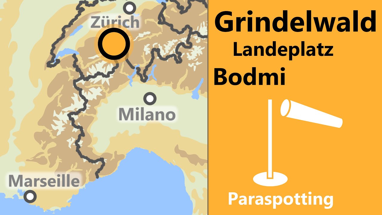 Landeplatz Bodmi Grindelwald Berner Alpen | Paraspotting