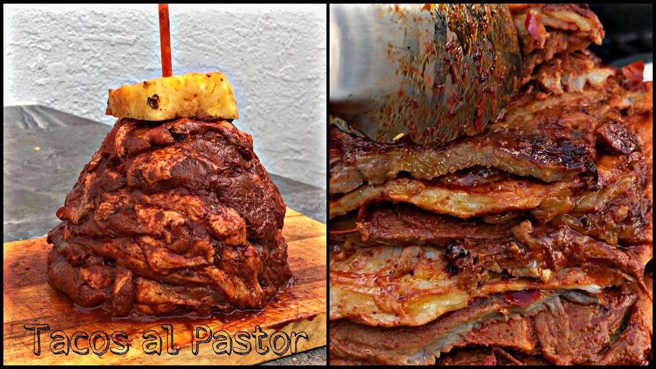 TACOS AL PASTOR CASEROS // Trompo Casero