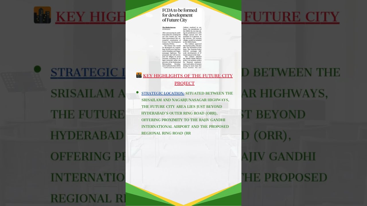 FCDA Developments: Unveiling the Future of Hyderabad