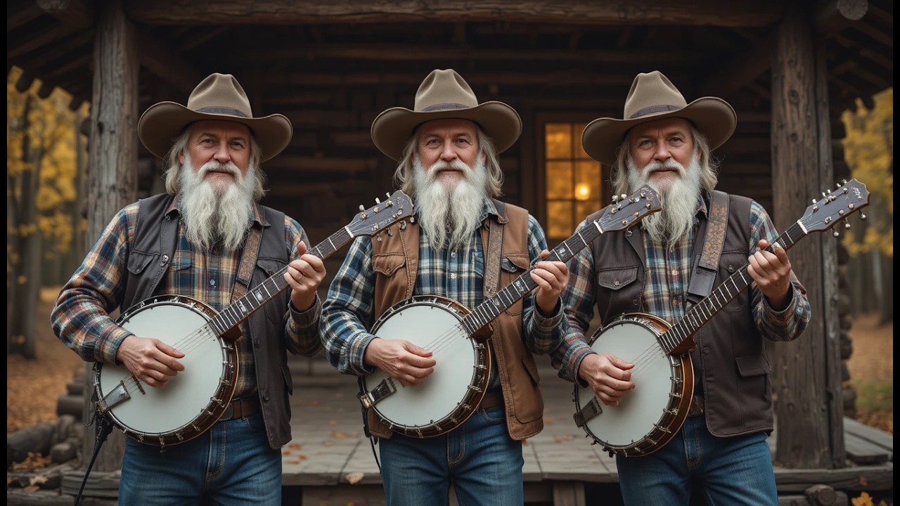 Joyful Bluegrass Banjo & Fiddle Jam in the Appalachian Mountains| Bright and Happy Folk Instrumental