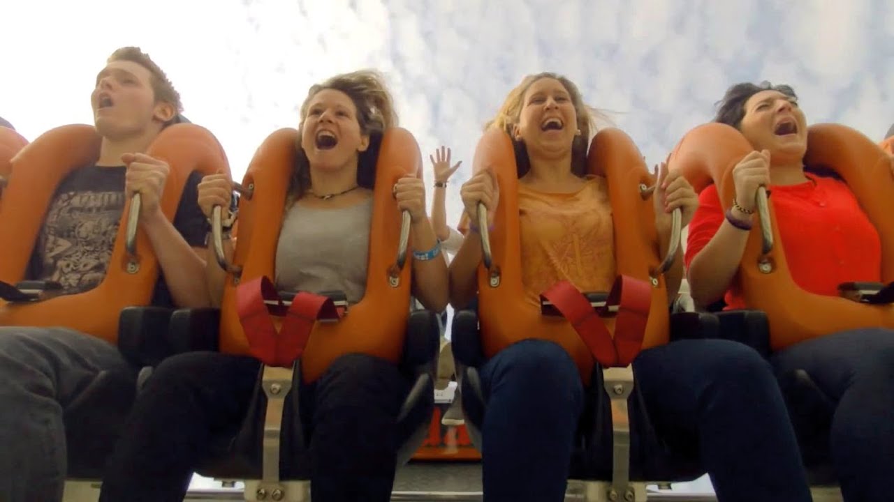 Oblivion: The Black Hole, front seat on-ride POV & ridercam mashup, Gardaland