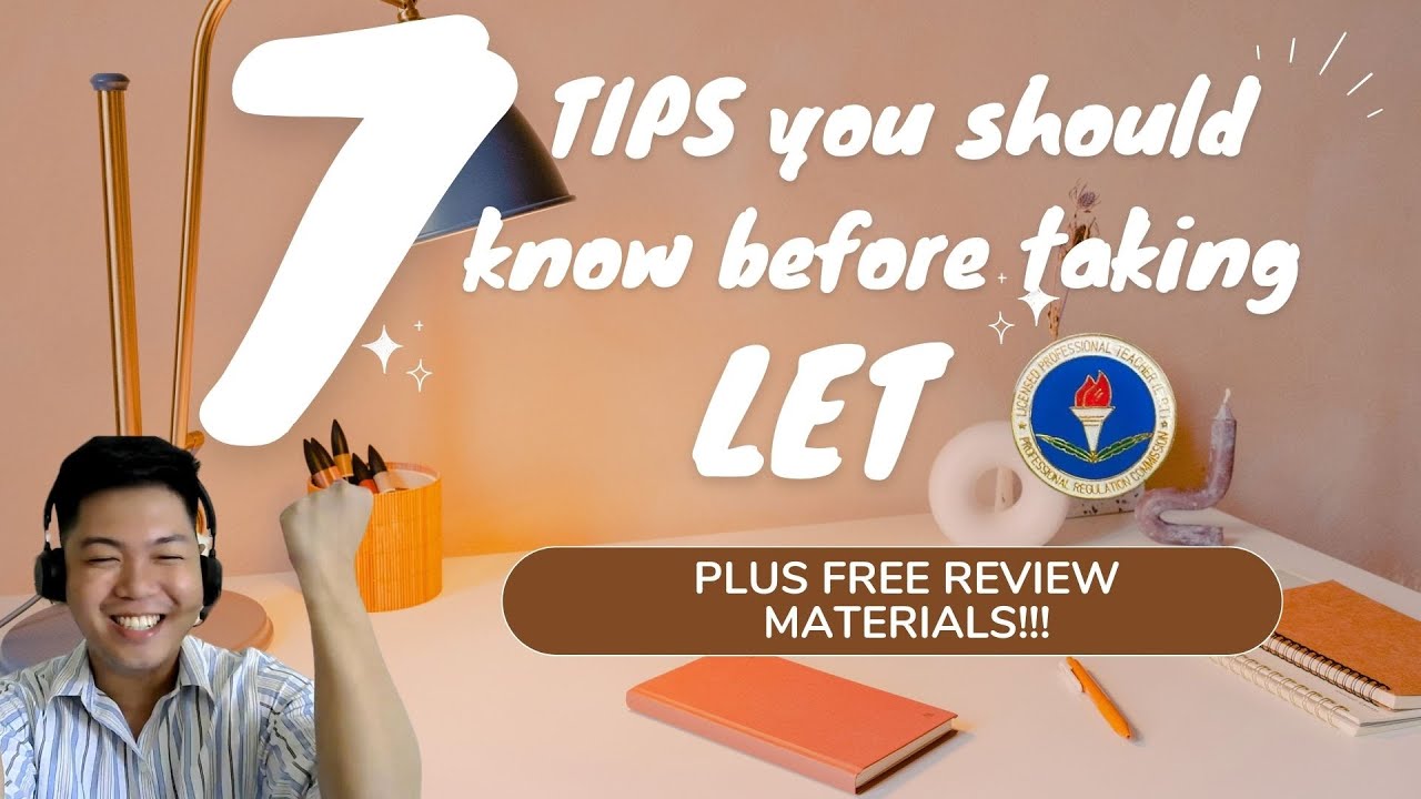 7 Tips before you take the LET | Licensure Examination for Teachers Review Tips 2023