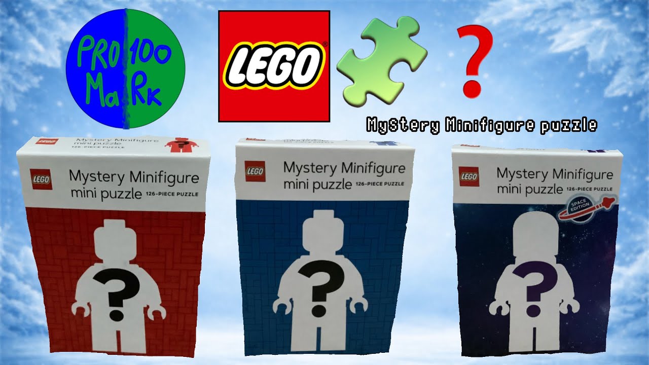 ОБЗОР НА LEGO MYSTERY MINIFIGURE PUZZLE
