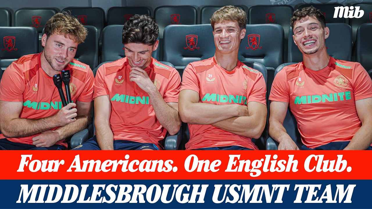 Four USMNT players, a Middlesbrough &ldquo;Frat House&rdquo; & a Premier League Dream