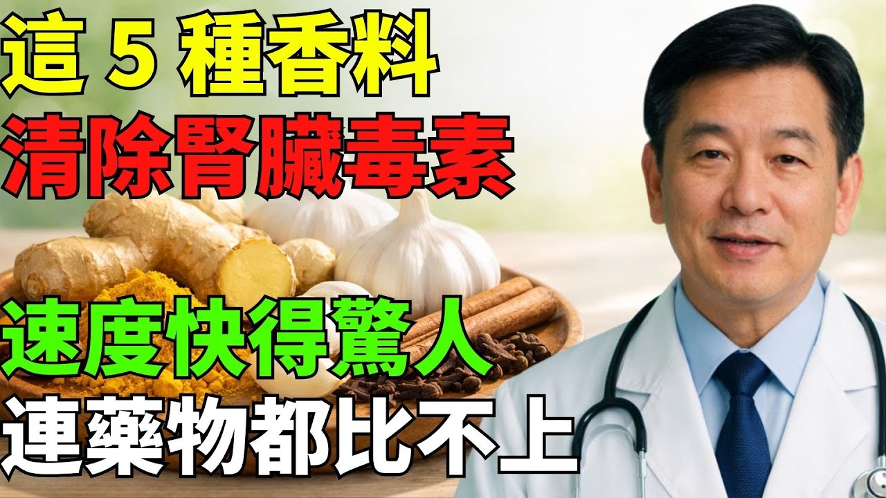 近 50% 的洗腎病例竟然源於這種疾病！立刻使用薑黃、薑、肉桂，幫助腎臟功能重生！