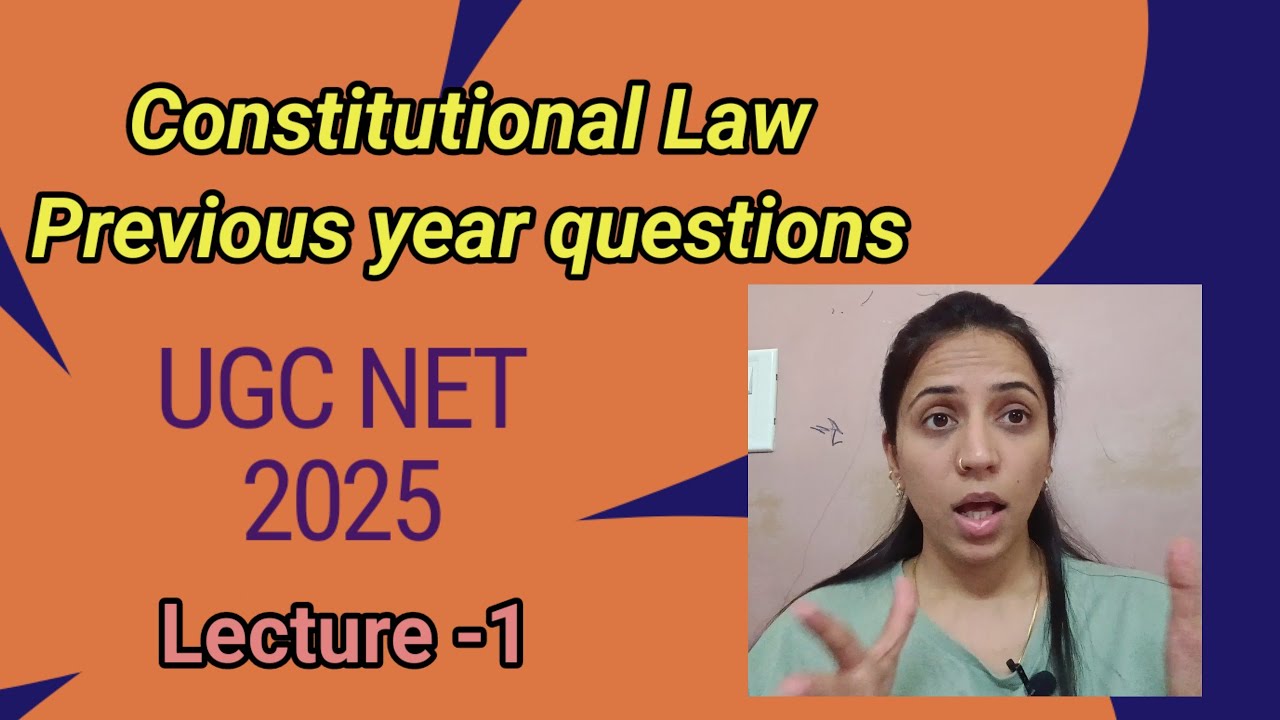 UGC NET Constitutional law