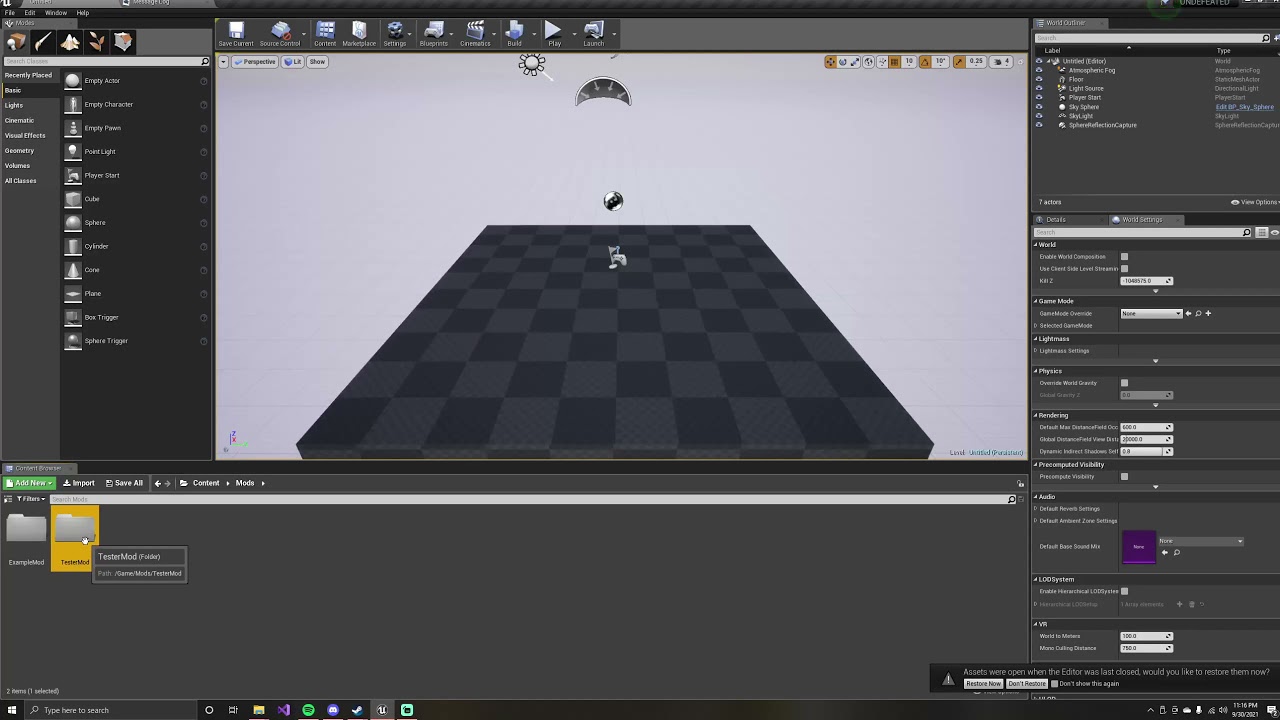 Unreal Mod Loader Tutorials: Creating A Blueprint Mod