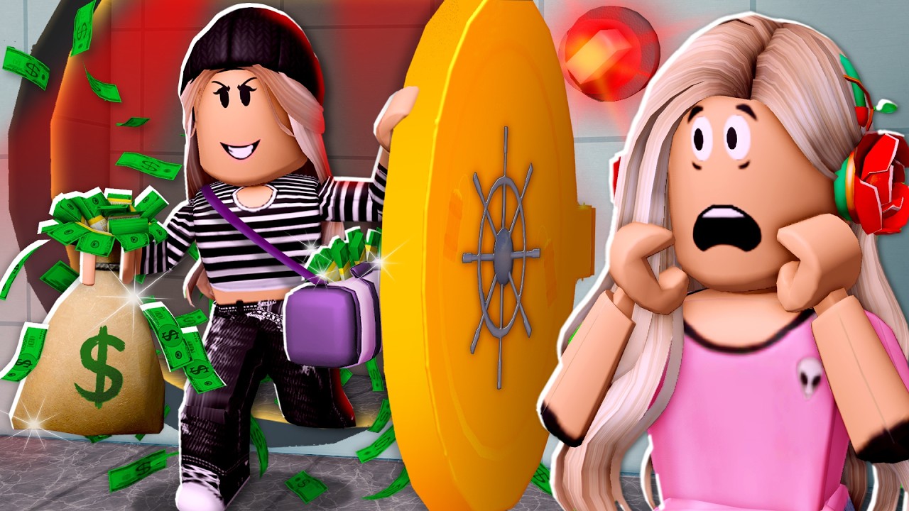 Моя СЕСТРА — тайная преступница! (Roblox)